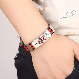 VÒNG TAY NAM TITAN HÌNH NGỌN LỬA ( ĐỎ)