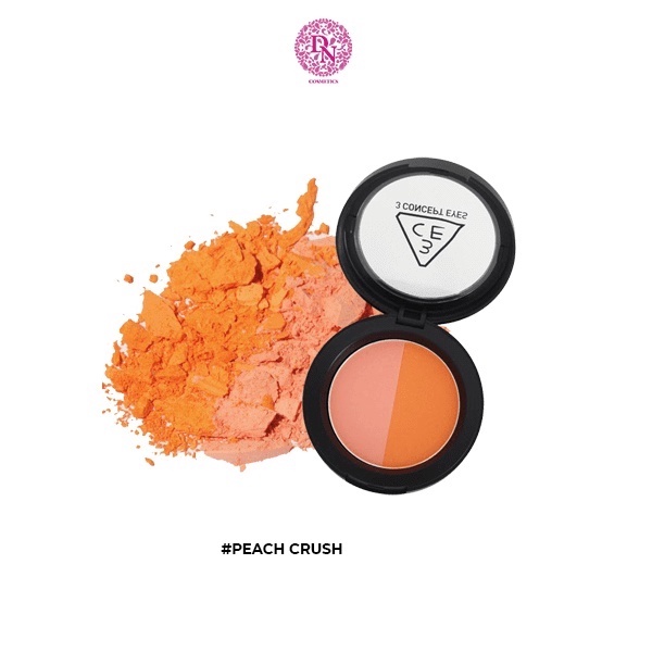 Phấn má hồng 2 màu 3CE Duo Face Blush 5g