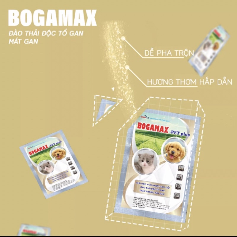 Giải độc gan kích thích chó mèo ăn ngon, phục hồi sau ốm