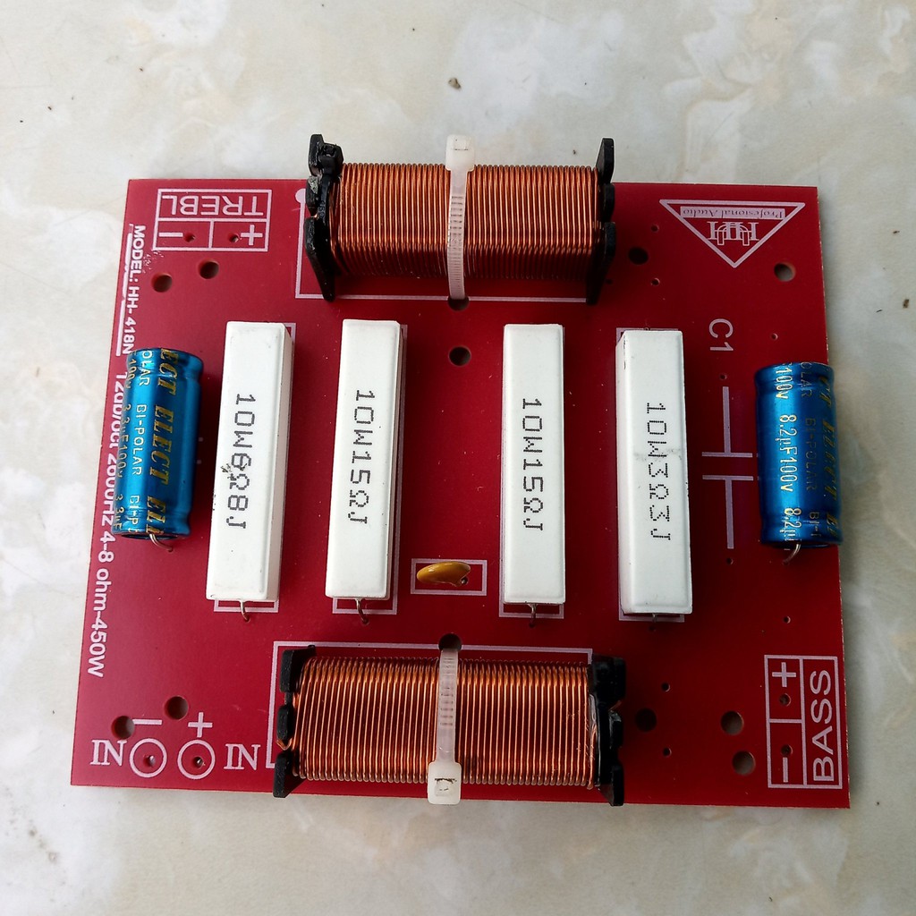 phân tần loa full đơn 1 bass 1 trep - 2 chiếc
