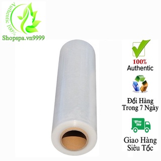 Màng co PE bọc hàng hóa quấn bụng giảm béo tắm trắng ủ tê màu Trong và Đen