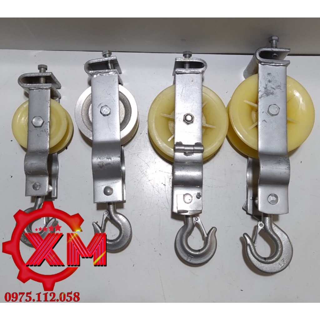 Puly nhôm kéo dây điện DK 120 x60