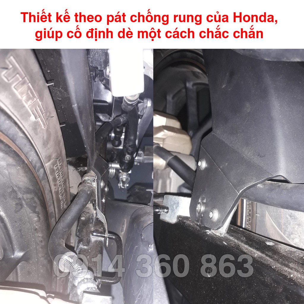 Dè con chắn bùn sau Winner X, Winner 150 kèm carte chê sên