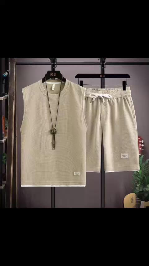 Bộ Thể Thao Nam Nữ 3 Lỗ Chất Tổ Ong, Bộ Cộc Cotton  Mặc Nhà Thoáng Mát Cá Tính BO11 - PROMAN | BigBuy360 - bigbuy360.vn