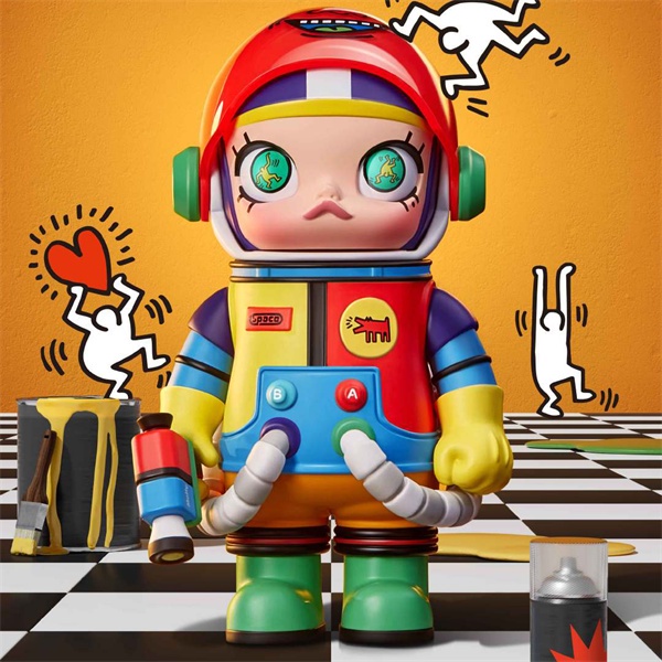 ★Hgtoys★Mô Hình Búp Bê Popmart MEGA Series 100% Trong Phim Không Gian Dùng Để Trang Trí