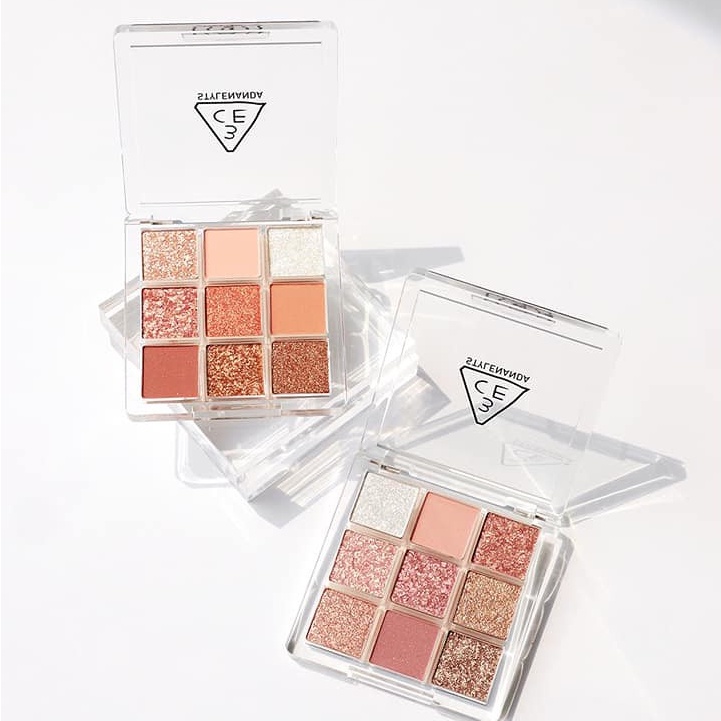 Bảng phấn mắt 9 ô 3CE Multi Eye Color Palette Clear Layer Edition