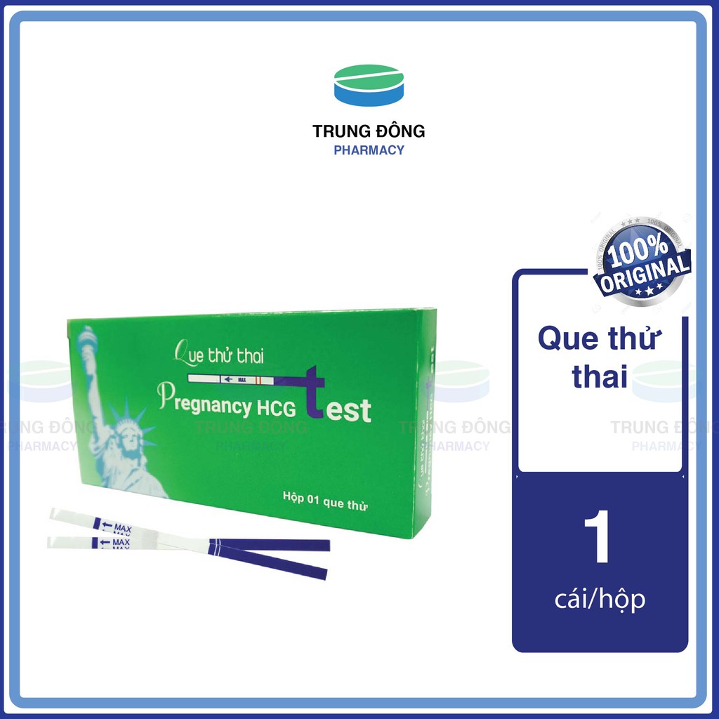 Que thử thai nữ nhanh Pregnancy HCG Test - An Toàn, Chính Xác, Hiệu Quả - Trung Đông pharmacy