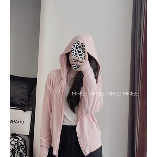 Áo khoác mũ tăm mỏng mimee