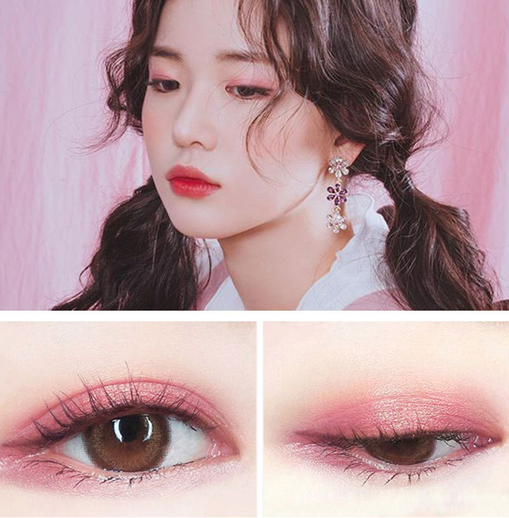 (Hàng Mới Về) Phấn Mắt Hai Tông Màu Tuyến Tính Chống Mồ Hôi Kèm Cọ Cho Người Mới Bắt Đầu | BigBuy360 - bigbuy360.vn