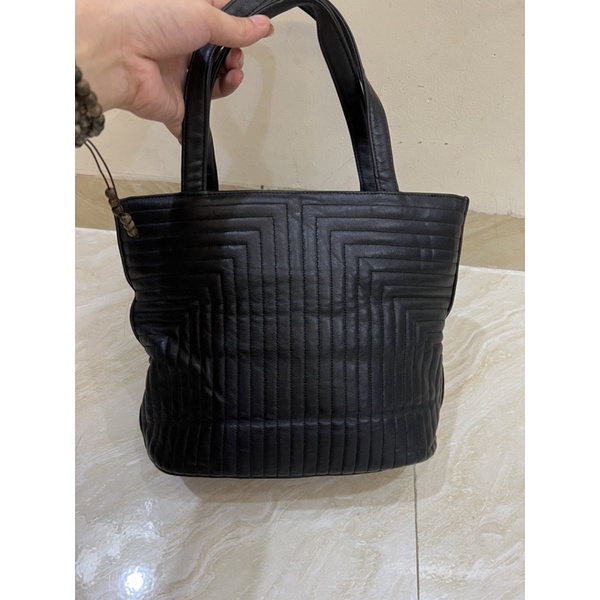 Túi si hiệu da thật