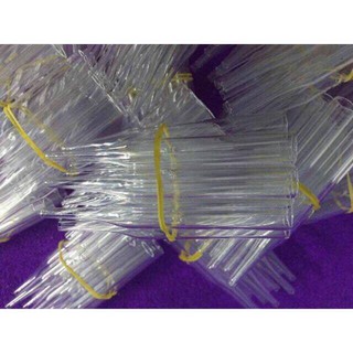 Combo 100 ống hút mụn thủy tinh