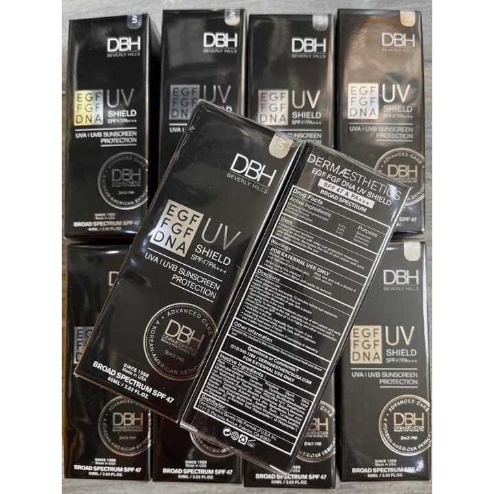 Kem Chống Nắng DBH EGF UV Shield SPF50 PA+++ 60ml