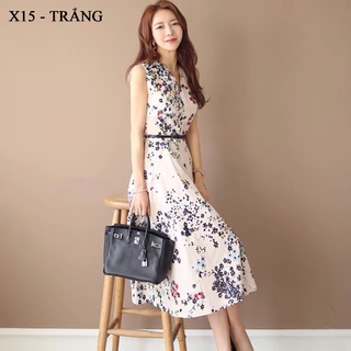 Váy đầm nữ lụa thoáng mát x15
