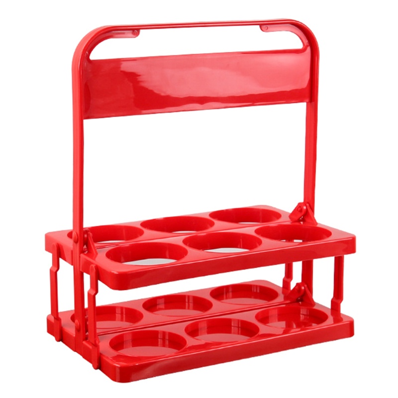 Aoto Set 6 Giá Đỡ Bình Bia / Rượu Có Thể Tái Sử Dụng Siêu Bền