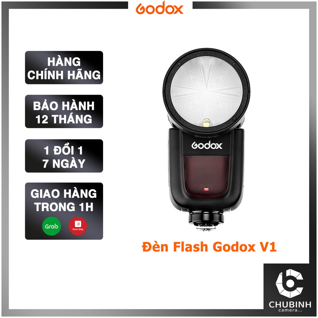Đèn Flash Godox V1 cho Canon/Nikon/Sony | Chính Hãng