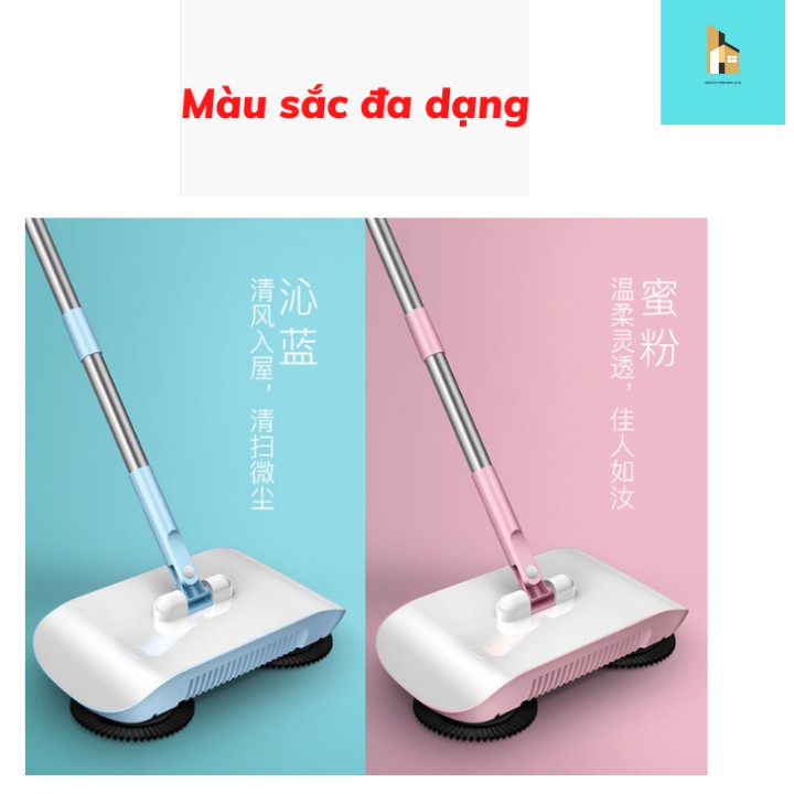 Chổi quét nhà [ SẴN HÀNG } tư động hút bụi  thông minh xoay 360* dọn dẹp nhà cửa tiện lợi thiết kế hợp thời trang