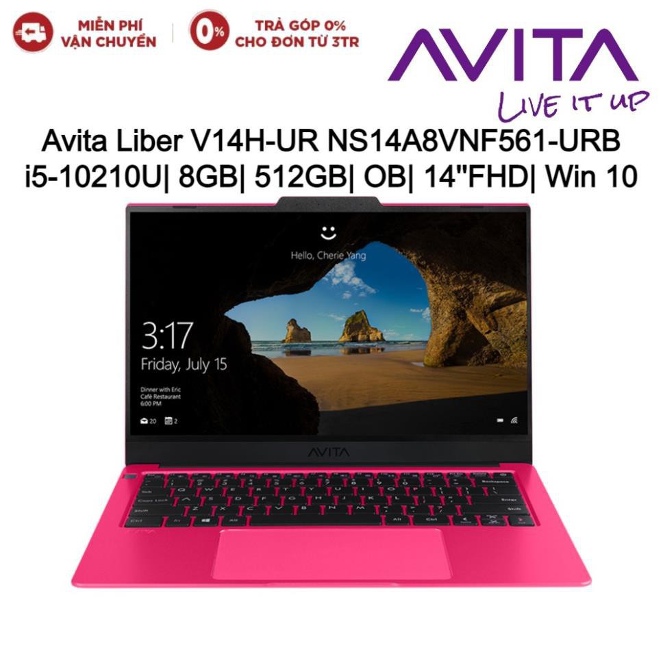 Laptop Avita Liber V14H-UR NS14A8VNF561-URB i5-10210U 8GB 512GB OB 14''FHD Win10 | BigBuy360 - bigbuy360.vn