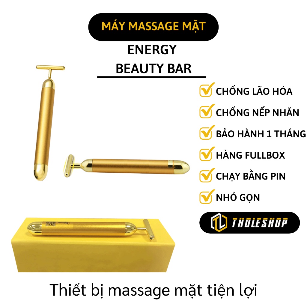 Máy massage mặt Energy Beauty Bar cải thiện da nhão, nếp nhăn cho da  - Máy làm đẹp da 2205