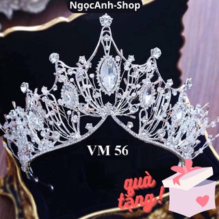 Vương miện cưới đính đá chụp ảnh cô dâu NgọcAnh Shop vm 56