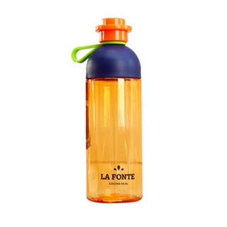 Bình nước uống thể thao la fonte 600ml màu cam - 886204
