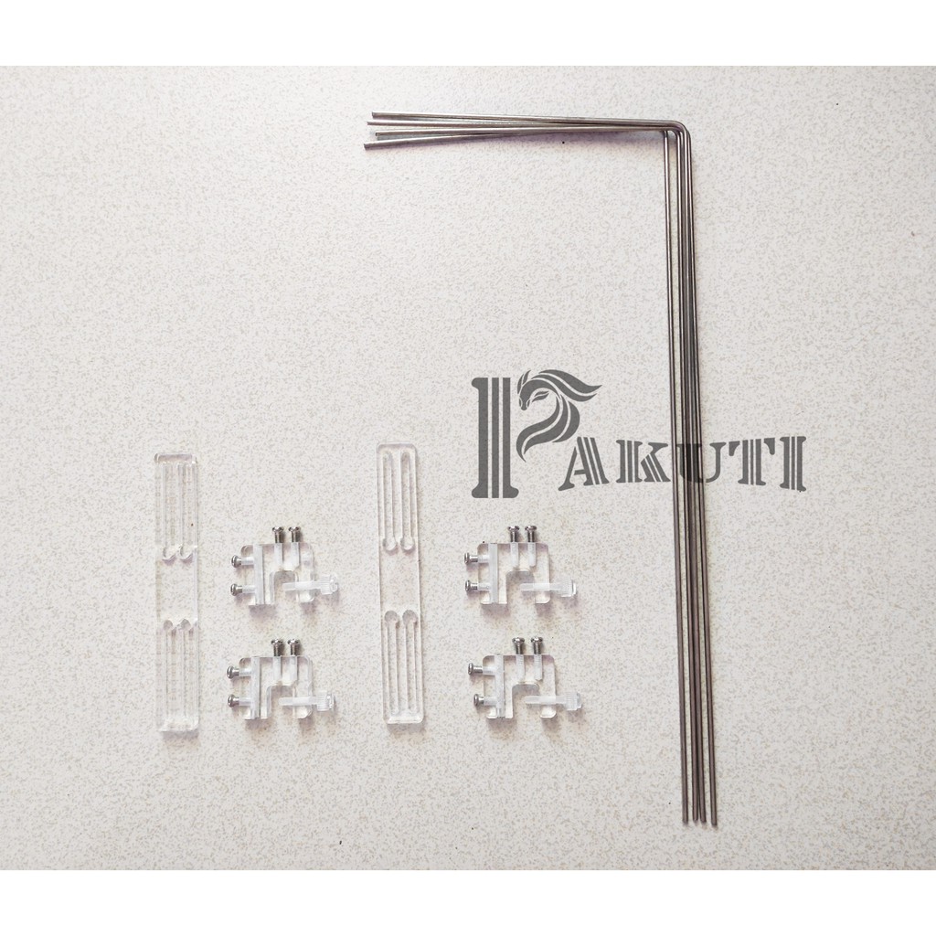 Chân đèn đa năng inox 304 mica thủy sinh tăng giảm chiều cao chiều dài