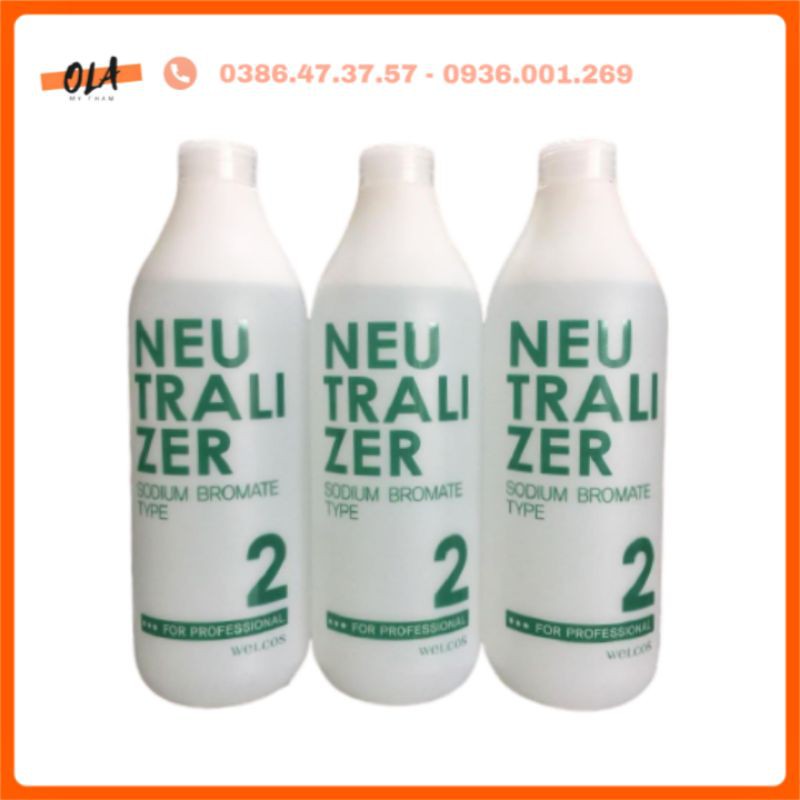 Thuốc Dập Định Hình Tóc Đa Năng Số 2 Xanh 1000ml - Mỹ Phẩm Ola