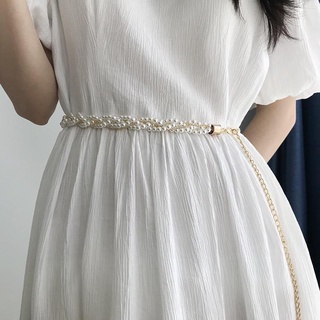Thắt lưng hạt ngọc, belt hạt, đai phối váy cho nữ