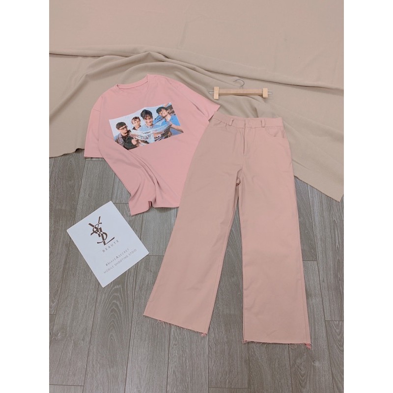 Set kaki trắng + pull giấu quần | BigBuy360 - bigbuy360.vn