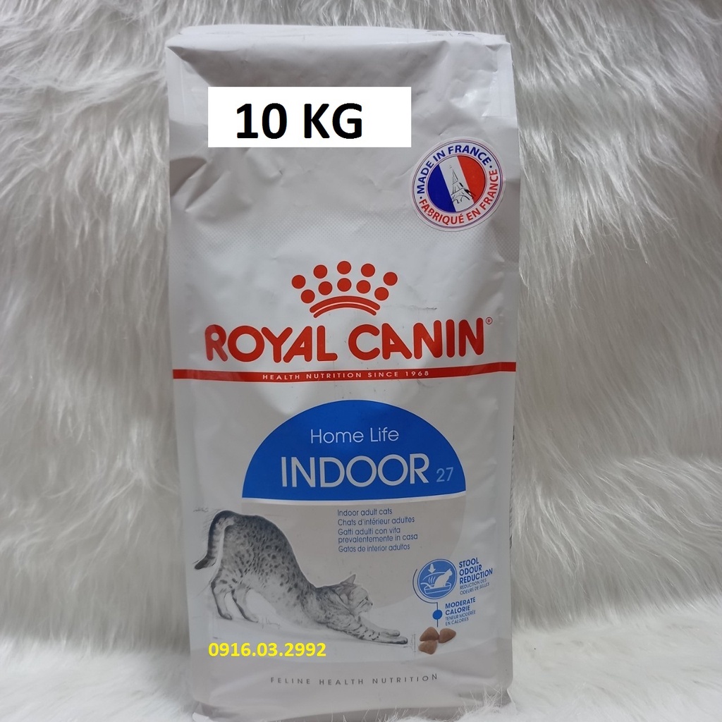 Thức ăn cho mèo Royal Canin Indoor 1kg, Thức ăn cho mèo lười vận động