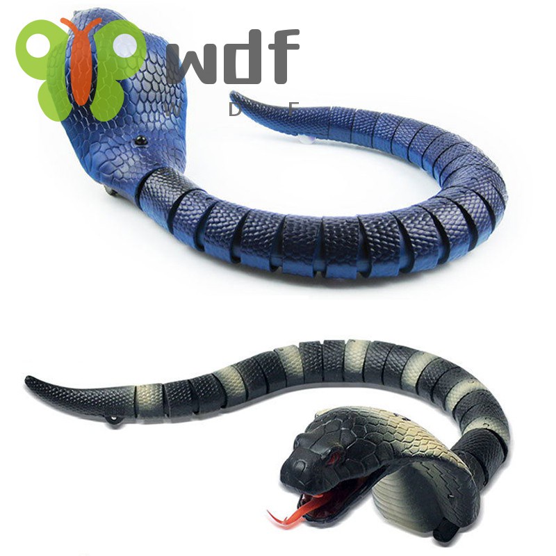 Rattle Snake Toy Realistic Rechargeable Rattlesnake With Remote Control Horror Tricky Desktop Party Game