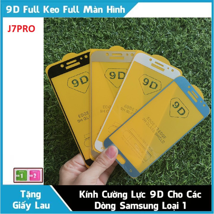 Kính cường lực full màn Samsung J7 PRO / J730