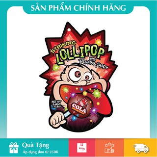 [ HÀNG CHÍNH HÃNG ] KẸO NỔ LOLLIPOP COLA