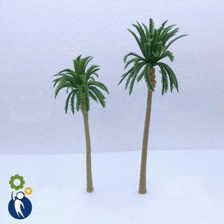 Cây Dừa Mẫu 5 mô hình các loại cây xanh làm tiểu cảnh, sa bàn mô hình trang trí