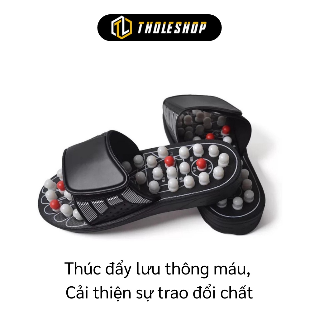 Dép Massage - Dép Đi Trong Nhà Mát Xa Bấm Huyệt Bàn Chân Giảm Mệt Mỏi, Căng Thẳng 8369