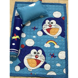 Bộ Chăn Gối 5 Món Cho Bé Mang Đi Học