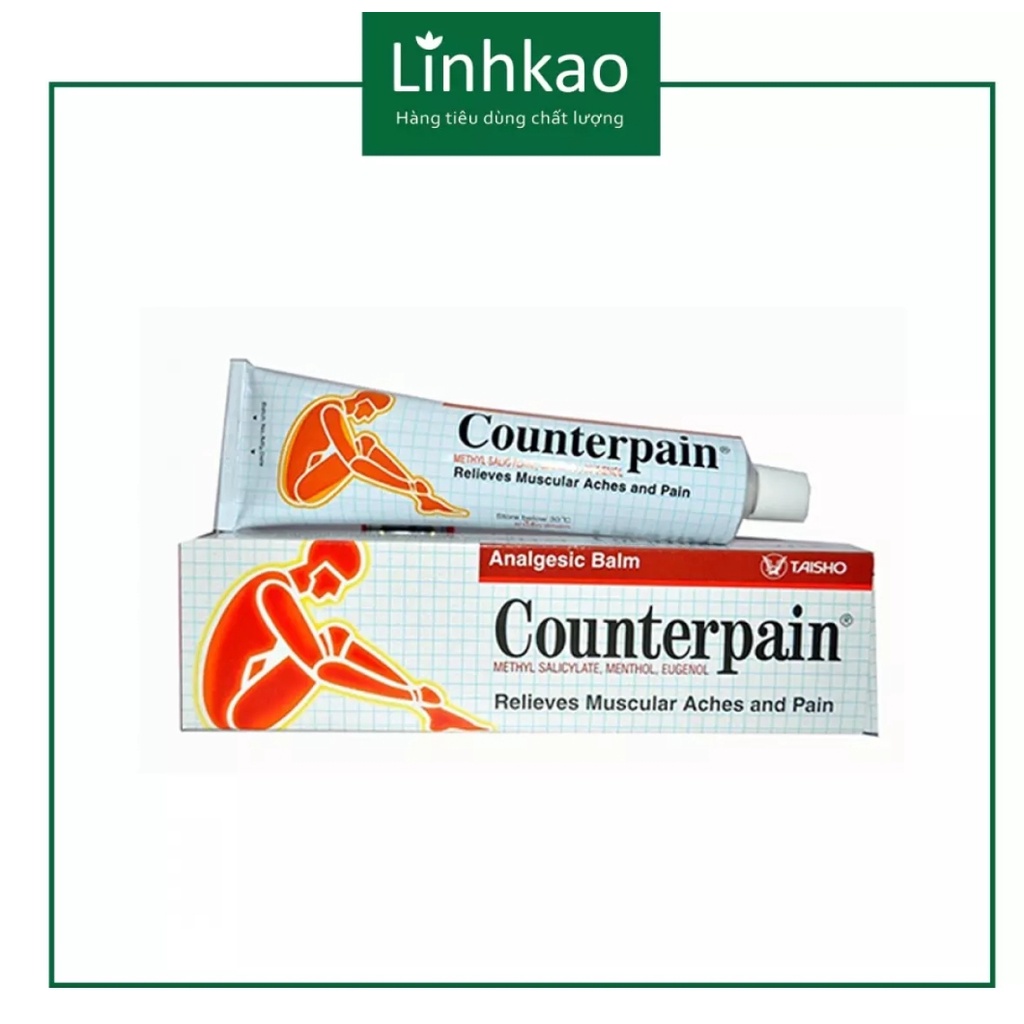 Cao xoa bóp Counterpain Thái Lan (xoa bóp nóng) 120g