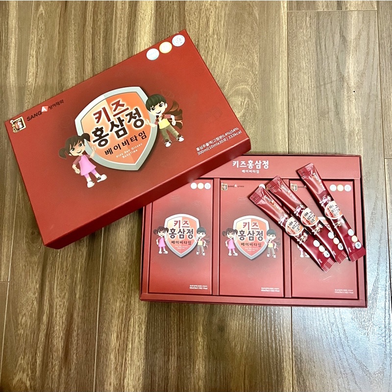 Hồng sâm Baby SangA Cao Cấp Hàn Quốc hộp 30 gói date mới 2024