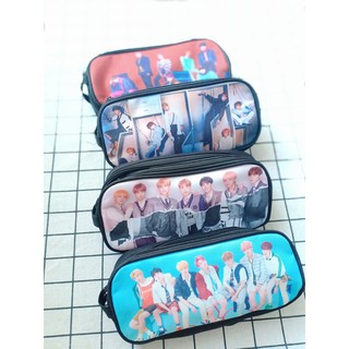 Bóp viết vải Bangtan 2 ngăn loại lớn