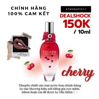 [SALE].. Mẫu Thử Nước Hoa Nữ Escada Cherry In The Air Chuẩn authentic (5ml 10ml 20ml) .. thumbnail