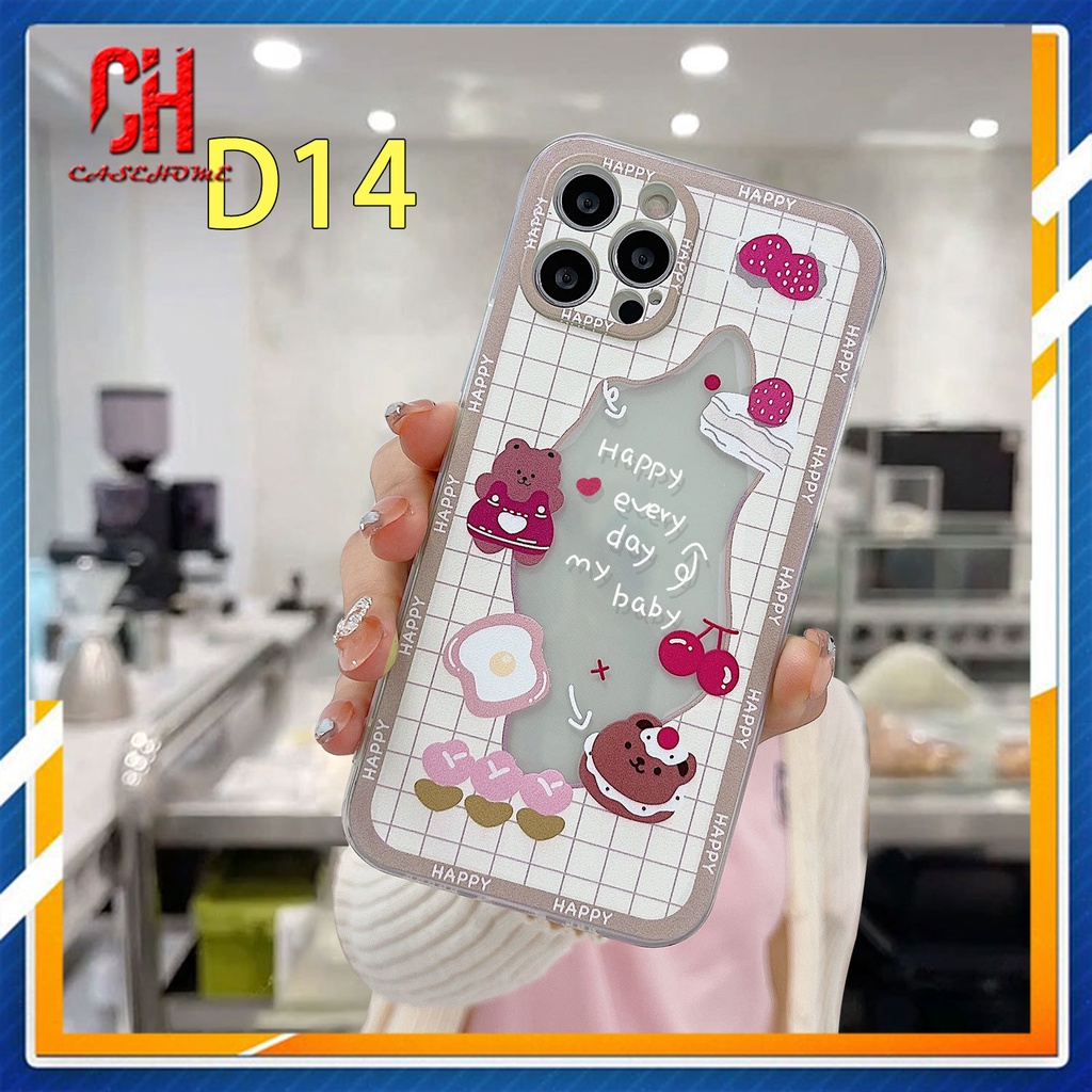 Ốp Điện Thoại Tpu Mềm Trong Suốt Hình Cho IPhone 11 12 13 PRO MAX 6 7 6S 8 Plus X XR XS MAX 11 12 13 mini Se 2020 6SPlus 7Plus 6Plus 8Plus XSMAX