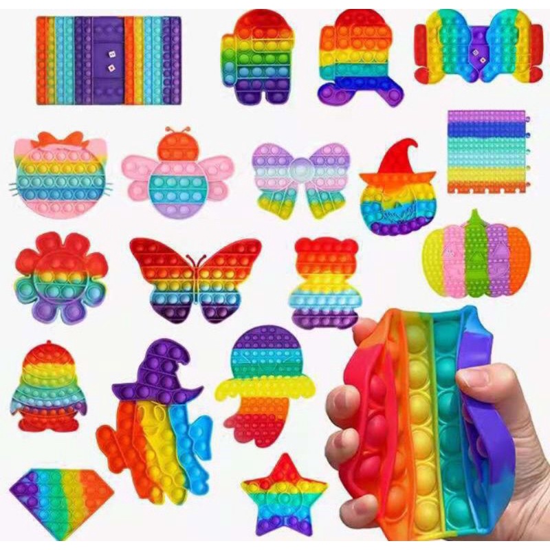 Đồ chơi Pot It giải trí giảm căng thẳng cho bé và người lớn chất liệu an toàn