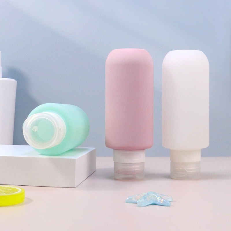 Chai Silicone Đựng Dầu Gội Dung Tích 200ml Tiện Dụng Mang Đi Du Lịch