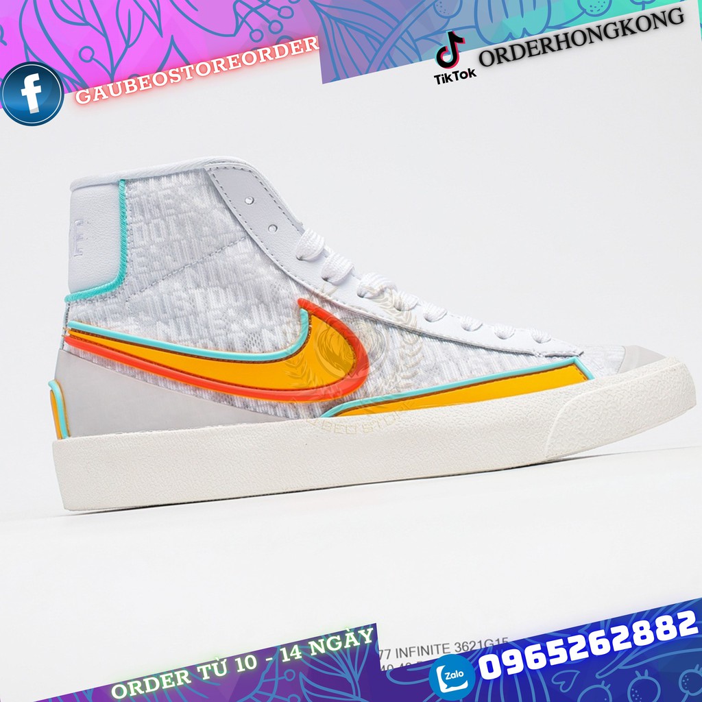 Nhận Order Hỗ Trợ Free Ship Giày Outlet Store Sneaker _Nike Blazer Mid ’77 Vintage“ Have A Good Game” MSP: 3621G154