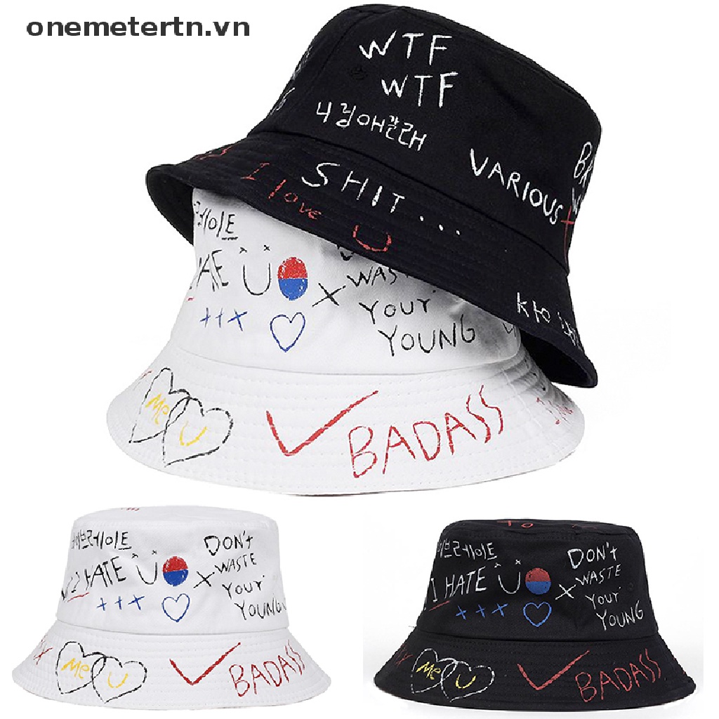 Nón Bucket Thời Trang Mùa Hè Phong Cách Hiphop