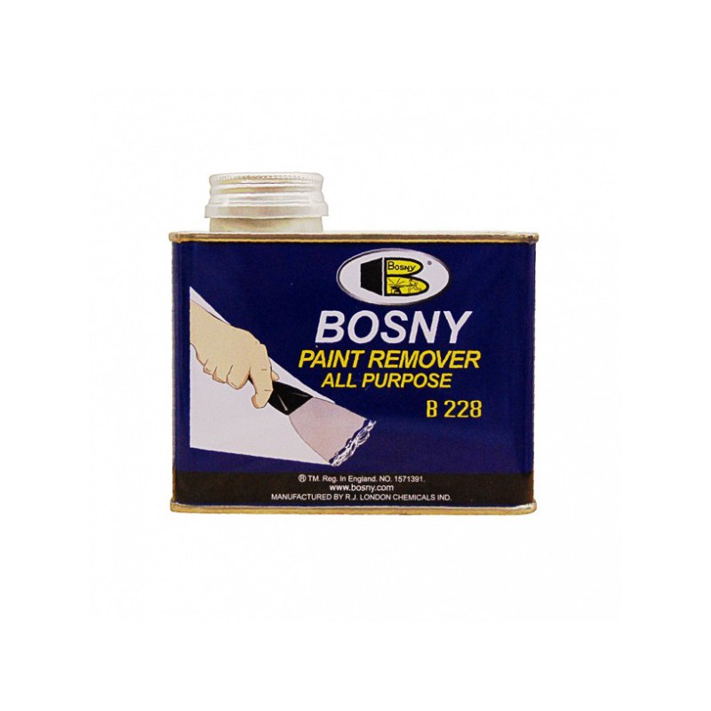 Tẩy sơn trên bề mặt kim loại Bosny