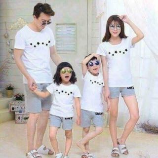 Combo áo gia đình khách sỉ