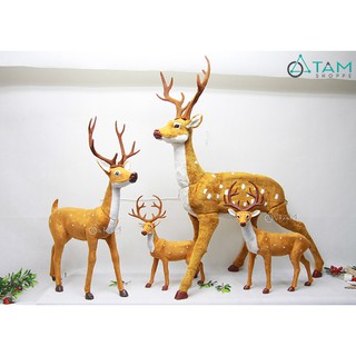 Mô hình tuần lộc trang trí cỡ lớn X-TLBIG-01