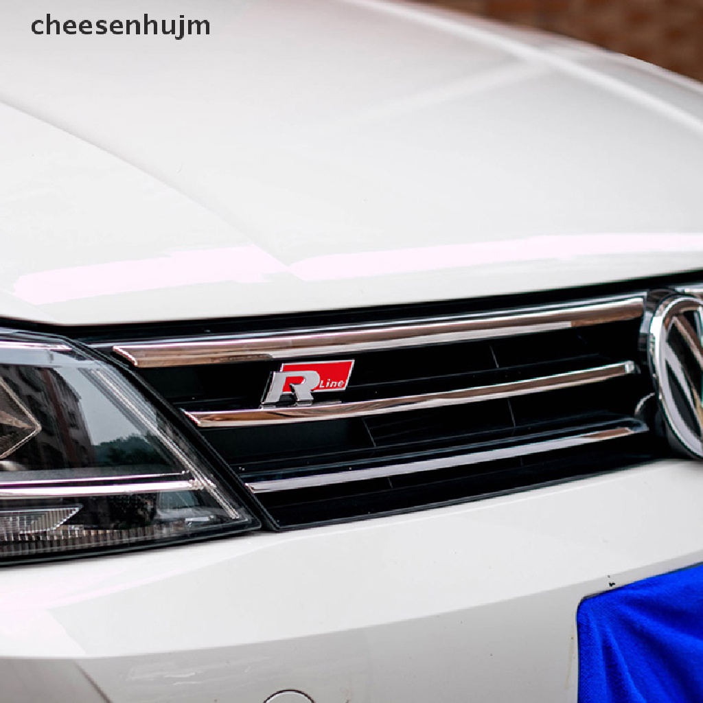 Miếng Dán Chữ Rline Bằng Kim Loại Trang Trí Xe Hơi VW CC GTI Passat