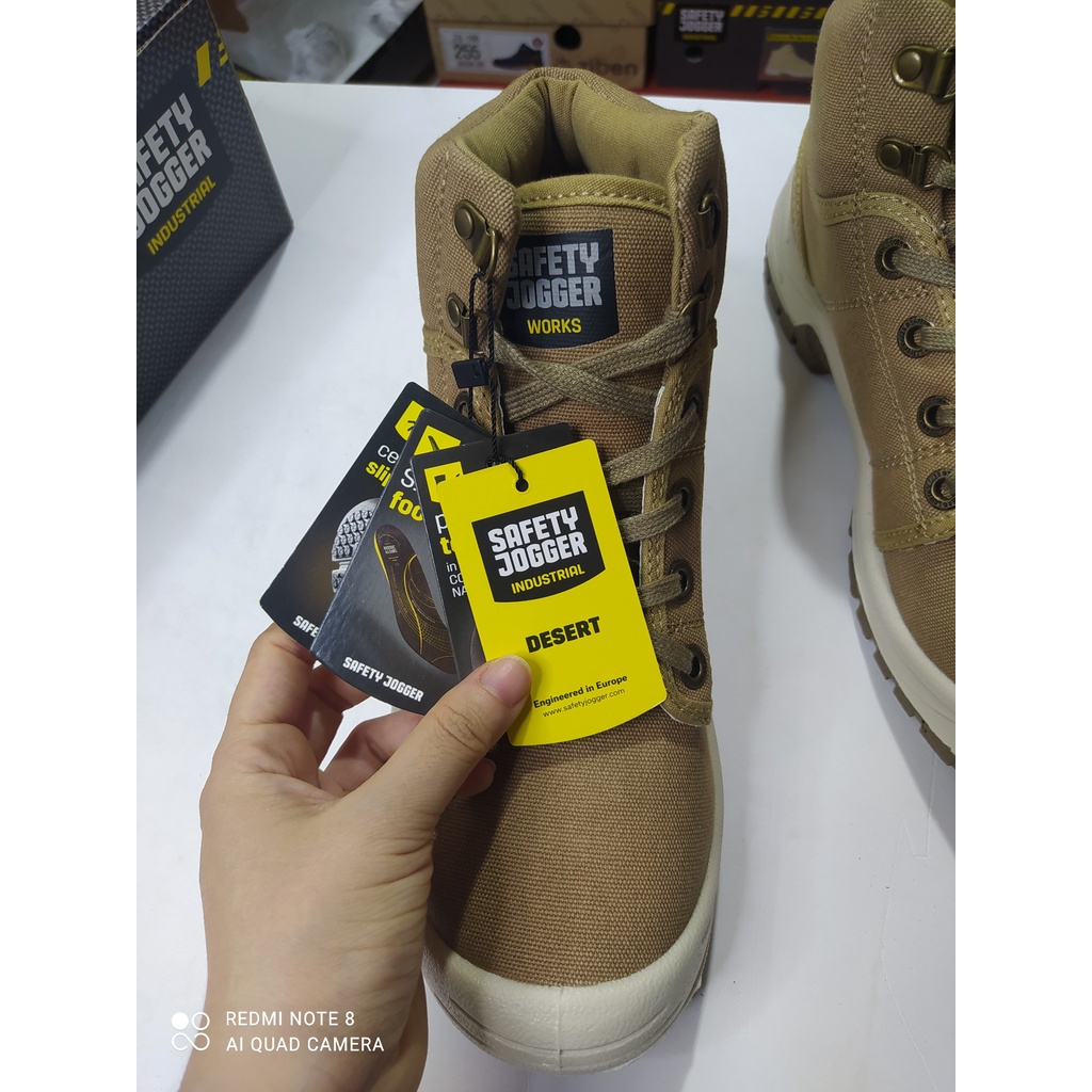 [HÀNG CHÍNH HÃNG]Giày bảo hộ Safety Jogger Desert 011 Da Chất Lượng Cao, Đế Chống Đâm Xuyên, Va Đập Mạnh | BigBuy360 - bigbuy360.vn