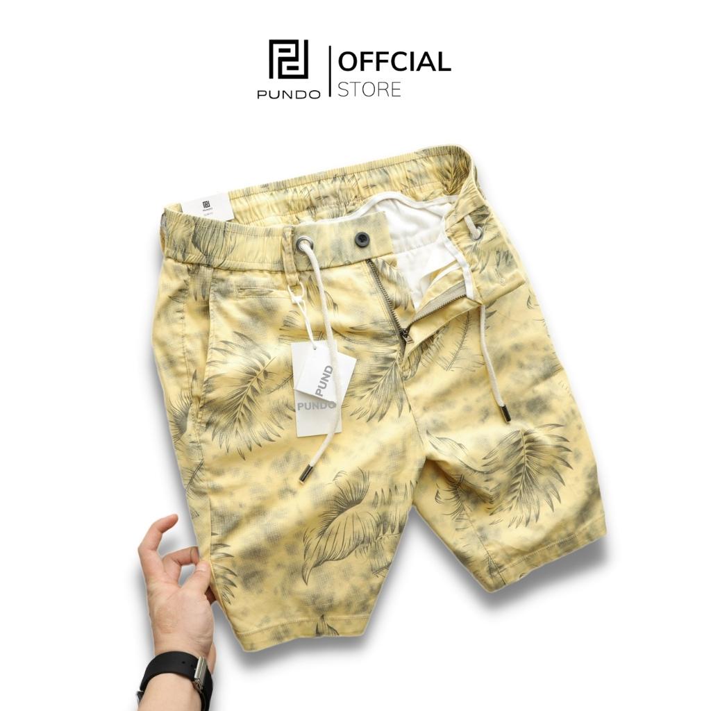 Quần short kaki nam , màu basic đơn giãn , chất kaki cao cấp dễ phối PUNDO QSPD13